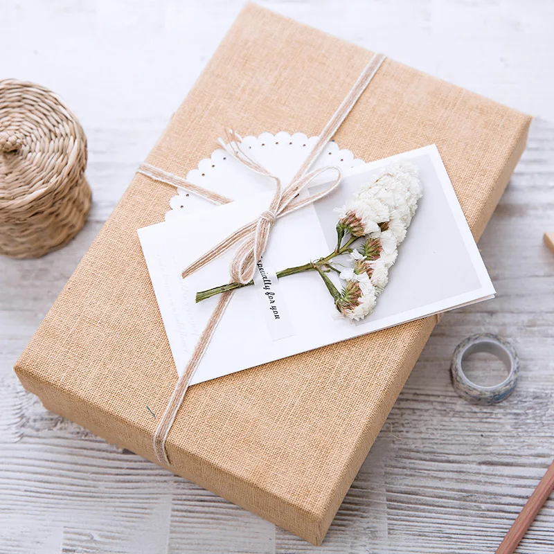 Gift Creative Dried Flowers+Papercard Folding Type 10PC Greeting Cards Christmas Birthday Party Wedding DIY Blessing Invitation