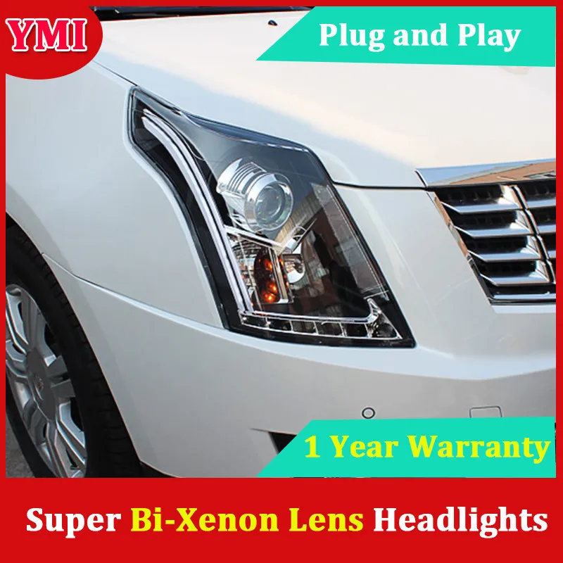 Ymi Car For Cadillac Srx Headlights 2010 2014 Srx Led
