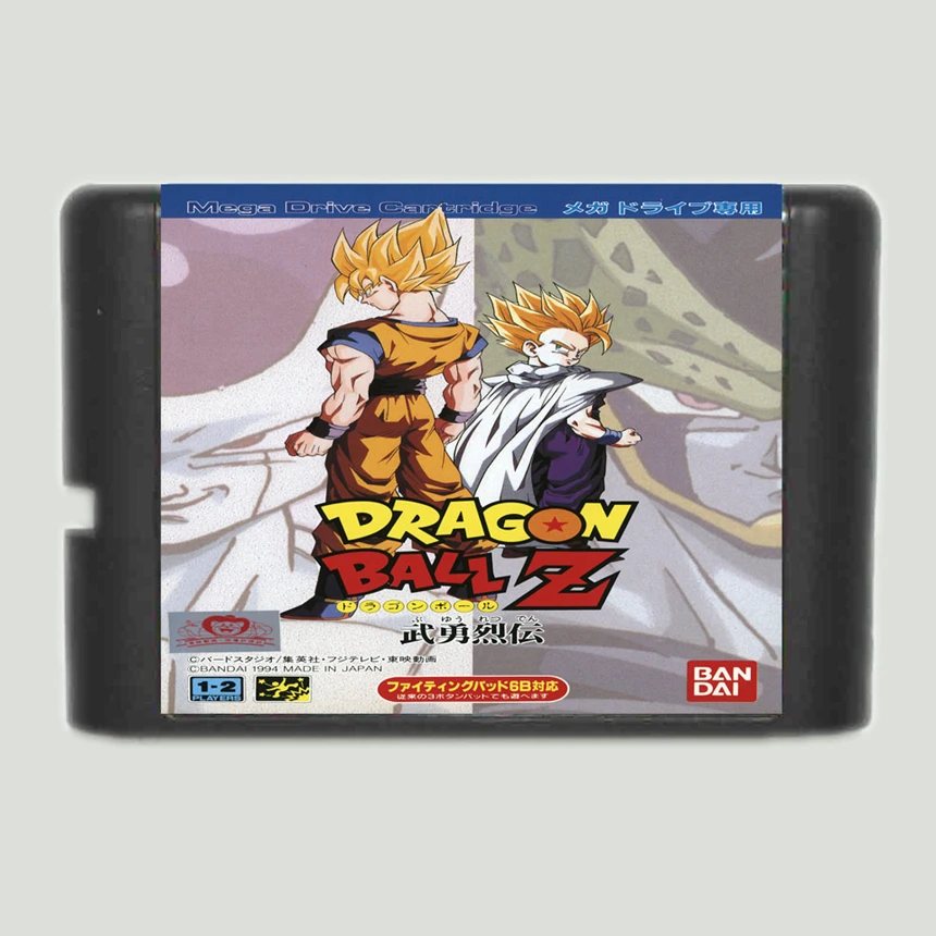 Dragon Ball Z 16 бит карточная игра для Sega Mega Drive и Sega Genesis