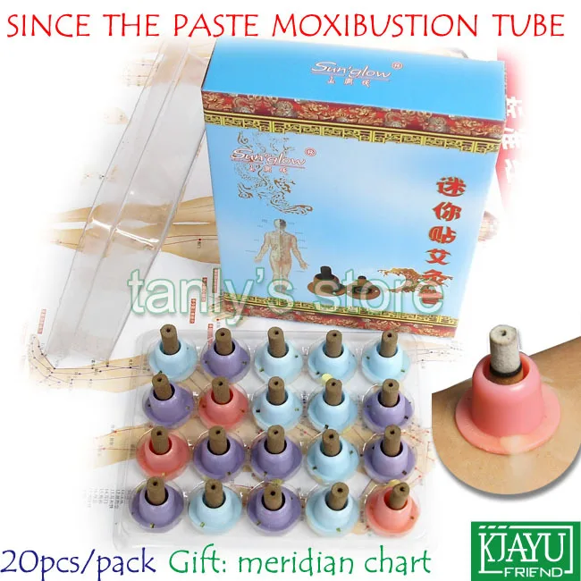 

Smoke since the paste moxibustion tube self-stick moxa roll Sun`glow warm moxibustion roll 20pcs/pack 2pack/lot