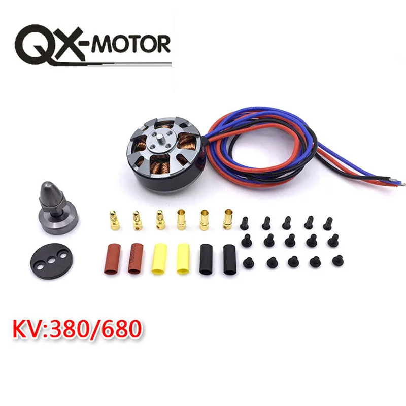 Tarot QM4208 3508 680 380KV CW бесщеточные двигатели дискового типа двигатели для S550 650 680 Мультикоптер FPV RC Квадрокоптер 6S Lipo батарея