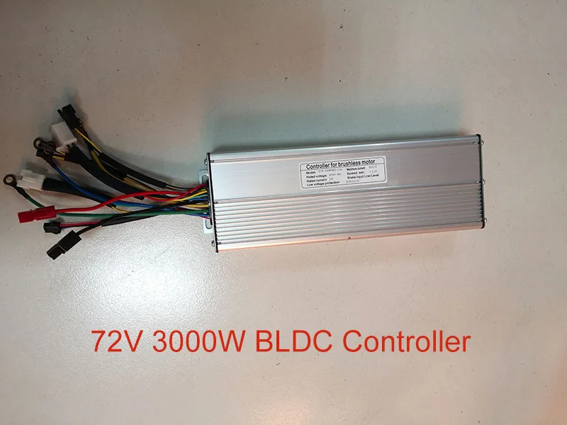 Cheap 72V 3000W Electric Fat Bike DC Controller Brushless Motor Controller Conversion Kit 20 26 inch Fatbike Motor Wheel Snowmobile 6