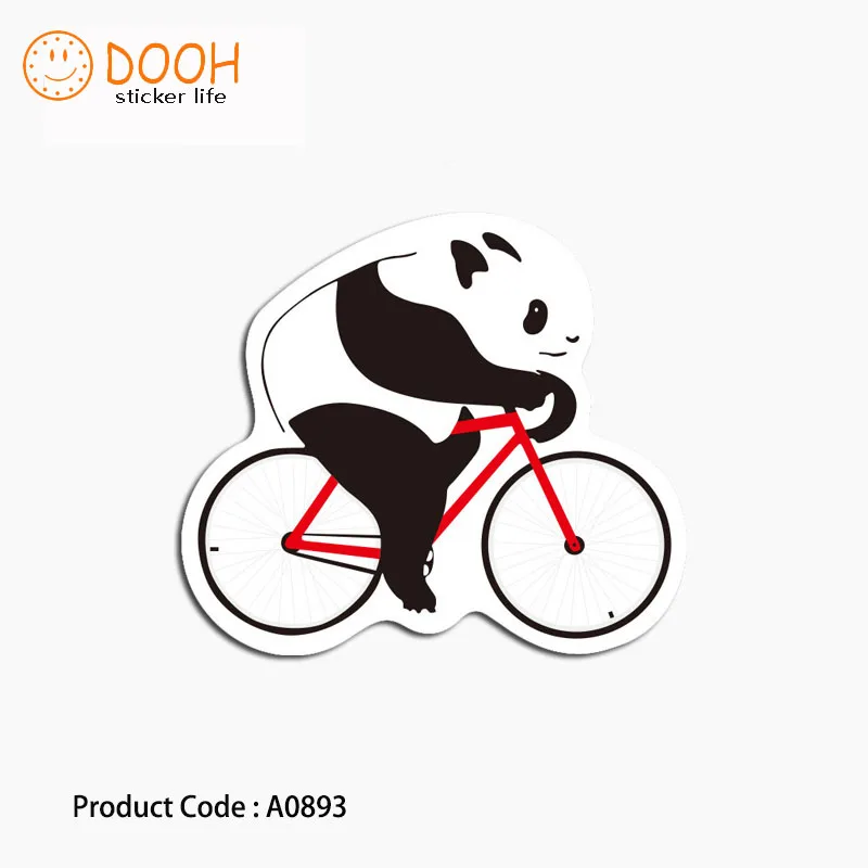 

A0893 sticker cycling panda laugh evil panda eight suitcase laptop guitar luggage DIY skateboard bicycle toy HZ 30