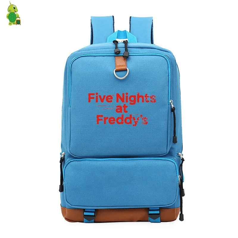 Рюкзак Five Nights At Freddy's 2 FNAF для женщин и мужчин, рюкзак для ноутбука, школьные сумки для подростков, мальчиков, девочек, парусиновые дорожные сумки - Цвет: 28