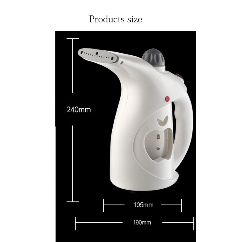Новый ручной отпариватель одежды высокого качества PP 200 мл Портативный одежда гладить отпариватель-щетка для дома увлажнитель лица пароход