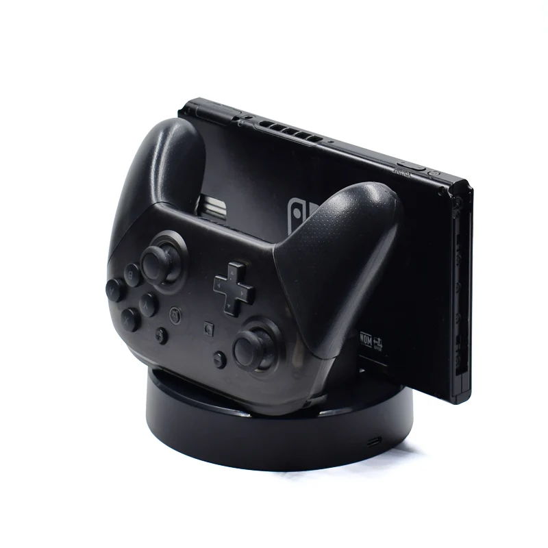 

Controller Charging Dock Stand for Nintend Switch Pro & 4 Joy Con Charger Charging Station For NS Console With LED Indicators