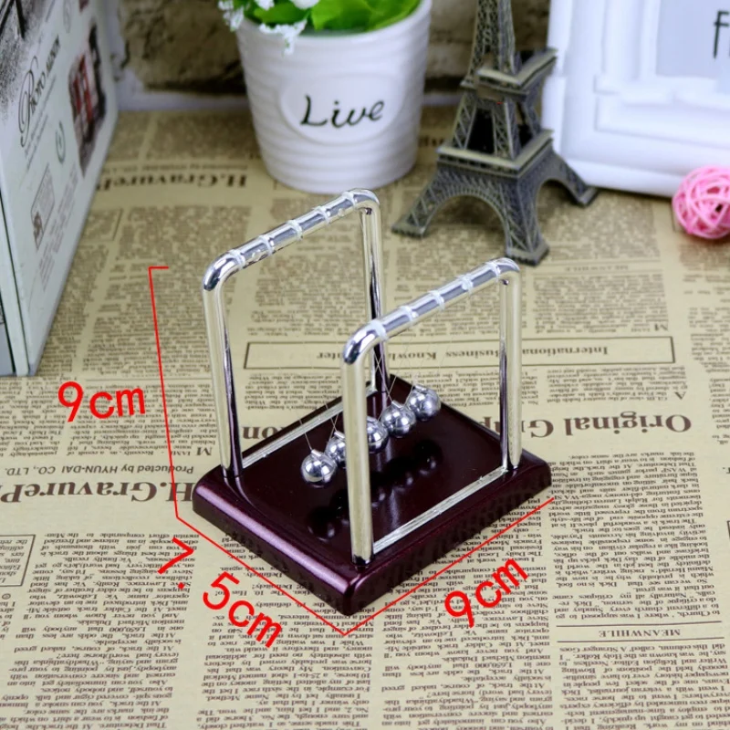 Online Decora o para casa Cradle newton cradle Baja Balance Bola fisika mainan rumah decora balancier de newton newton cradle balance