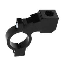 LumiParty 7-8″ Motorcycle Handlebar Mirror Adaptor Holder Clamp On Mount Brackets