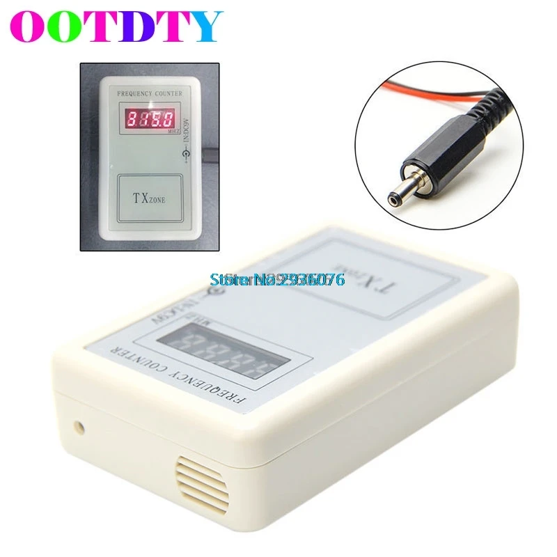 

Frequency Counter Handheld Wireless Remote Control Detector Counter Frequency Tester 250-450 MHZ