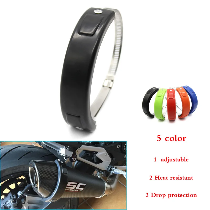 

Hot Sell For HONDA NC700 S/X NC700X NC700S 2012-2013 Motorcycle Accessories Silencer/Round Oval Exhaust Protector Can Cover