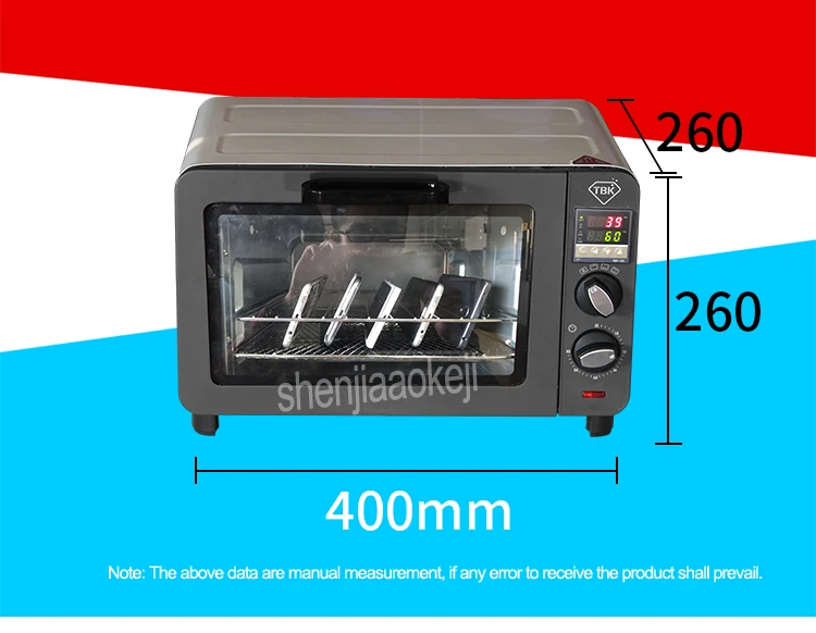 Мини электрическое отопление удар воздуха жаровня ЖК дисплей экран духовка машина для samsung iPhone мобильный телефон ремонт TBK-230 110 В/220 В