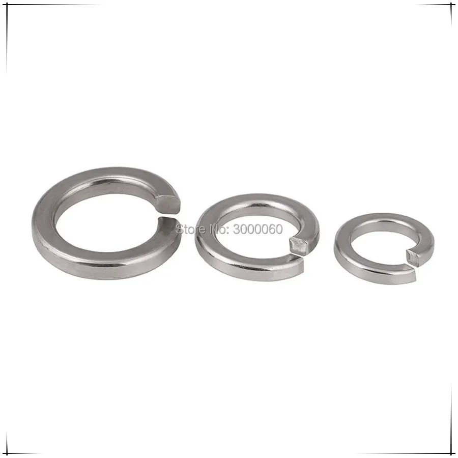 M30 SPIRAL M2 SPRING COIL WASHERS A4 MARINE GRADE STAINLESS STEEL LOCK 