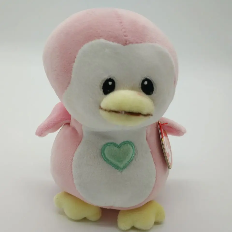 penny penguin baby TY collecion 1PC 15CM pink Penguin Stuffed animals
