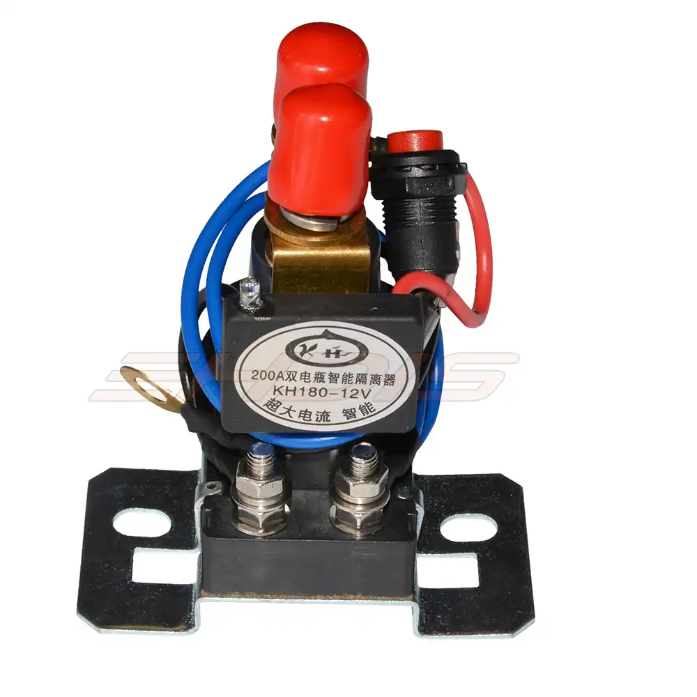 1PC 4 Pin 24V DC 500A AMP Relay On/Off Car Auto Power Switch Plastic Double Batteries Isolator