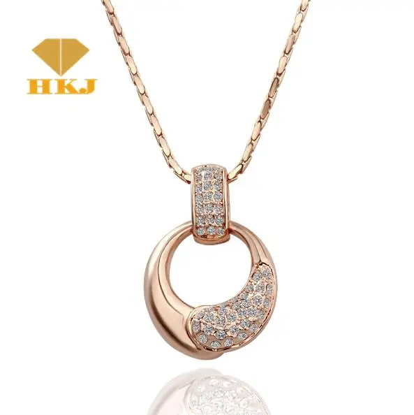 N054 WholesaleNickle Free Antiallergic18K Gold Plated Necklace pendants New Fashion Jewelry For Women Shipping | Украшения и