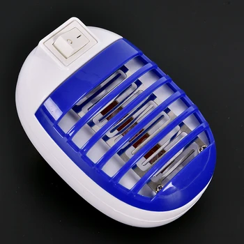 

LED Electric Mosquito Fly Bug Insect Trap Zapper Killer Night Lamp US EU Plug Novelty Lighting Mosquitoes Killing Lamps