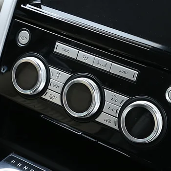 

For Land Rover Discovery 5 2017 2018 2019 Aluminium Alloy Volume mode button sticker Car Accessory
