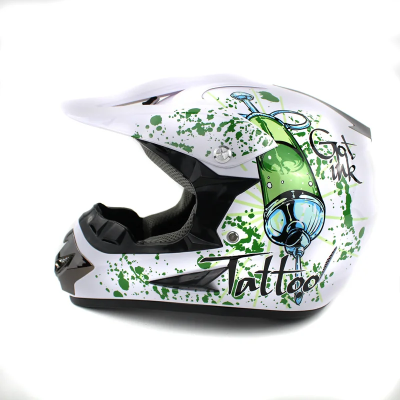 Профессиональные Шлемы, мотоциклетные шлемы, шлемы для мотогонок, шлемы для мотоциклов, Размеры M XL XXL - Цвет: Черный