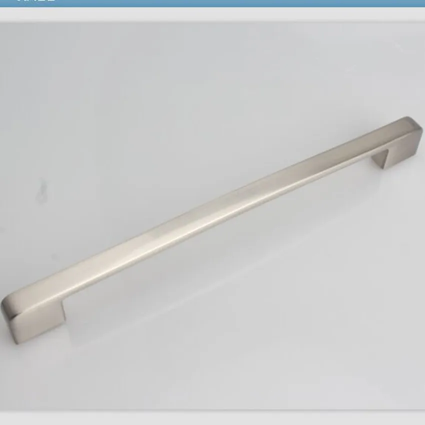 Moderne einfache möbel große griffe fleck silber küchenschrank