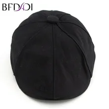 BFDADI 2019 Brand Spring and Summer Fashion Hats For Women Newsboy Caps Beret Cap Hat 5 Colors Big Size 57 58 59 60 61