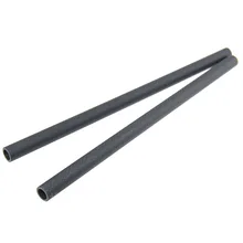 15mm Carbon Fiber Rods 30cm Length Fr DSLR Camera Rig Cage Shoulder Support Rods Connector Estudio Fotografia C0913