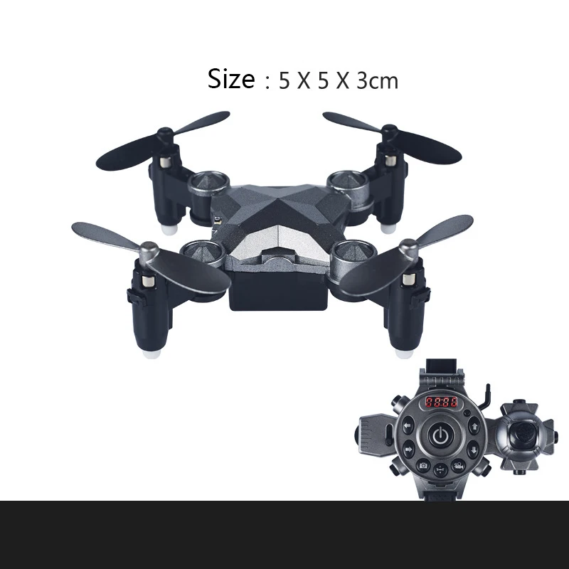 

New RC Drone Helicopter 2.4G RC Quadcopter Drone with watch controller 4CH RC Helicopter Drones with 0.3MP camera or no camera