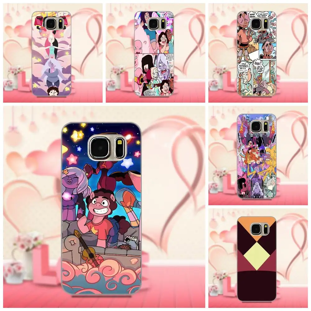 

Oedmeb For Samsung Galaxy A3 A5 A7 J1 J3 J5 J7 2016 2017 S5 S6 S7 S8 S9 edge Plus Soft TPU New Fashion Steven Universe