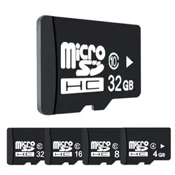 Карта памяти Micro SD Card 8 ГБ/16 ГБ/32 ГБ/64 ГБ TF Транс флэш-карты class10 микро-карт sd диск для Android IOS телефон смарт часы