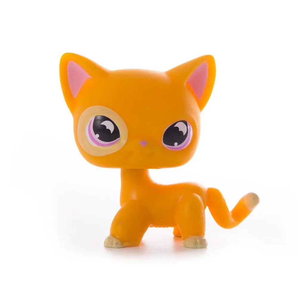 

Pet Shop Lps cat old collection Toys Short Hair Cat Action Standing Figure Cosplay Toys Children Best Gift