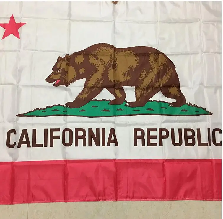 xvggdg флаг Калифорнии 3*5 футов флаг. Американский флаг. Американский флаг. Калифорния баннер