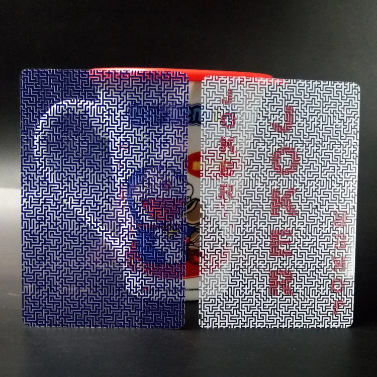 

Large Plastic Playing Cards And Creative Characters Of Local Crystal Pvc Poker