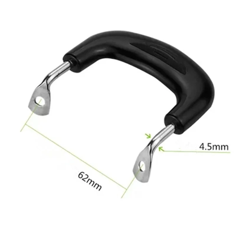 

62mm Metal Pressure Pan Cooker Steamer Sauce Pot Replacement Short Side Handle for Home Kitchen Cookware Parts