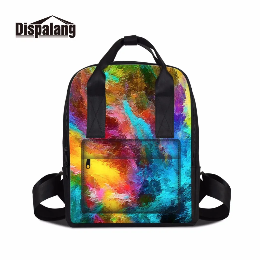Dispalang Art Backpack for Women travel mother bag baby Colorful Bookbags for Girls Casual Touriser Back Pack College Laptop Bag bookbags-for-girls : image Dispalang Art Backpack for Women travel mother bag baby Colorful Bookbags for Girls Casual Touriser Back Pack College Laptop Bag bookbags-for-girls