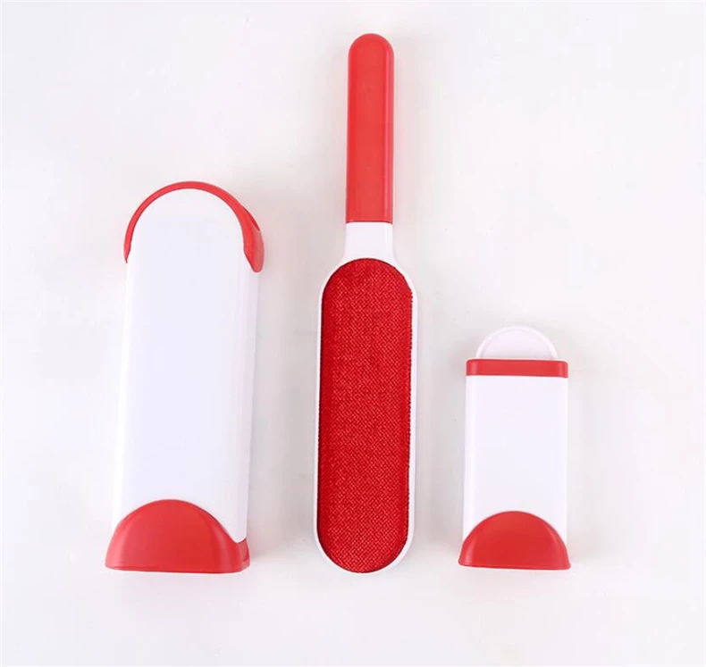 Dog Comb Tool Pet Hair Remover Brush Dog Cat Fur Brush Base Double-Side Home Furniture Sofa Clothes Cleaning Lint Brush