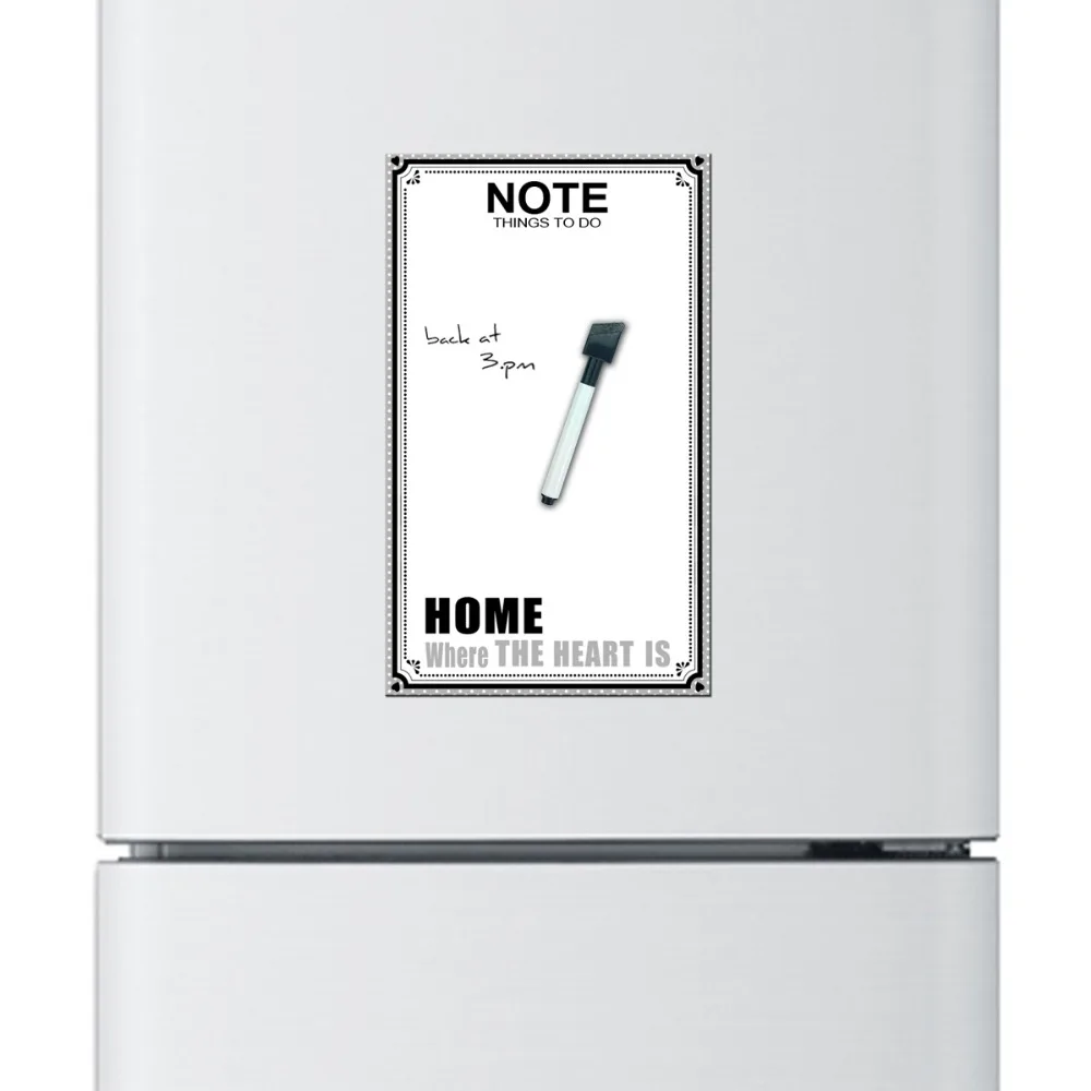 Buy 2pcs/lot life note Custom home fridge