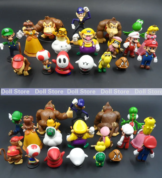 mario action figure set