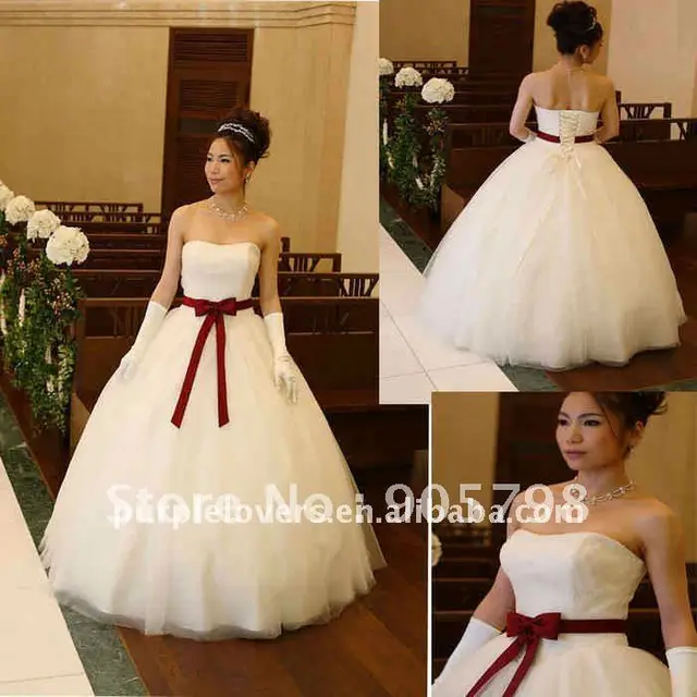 lastest faja en abanico al estilo japonés vestido de boda en