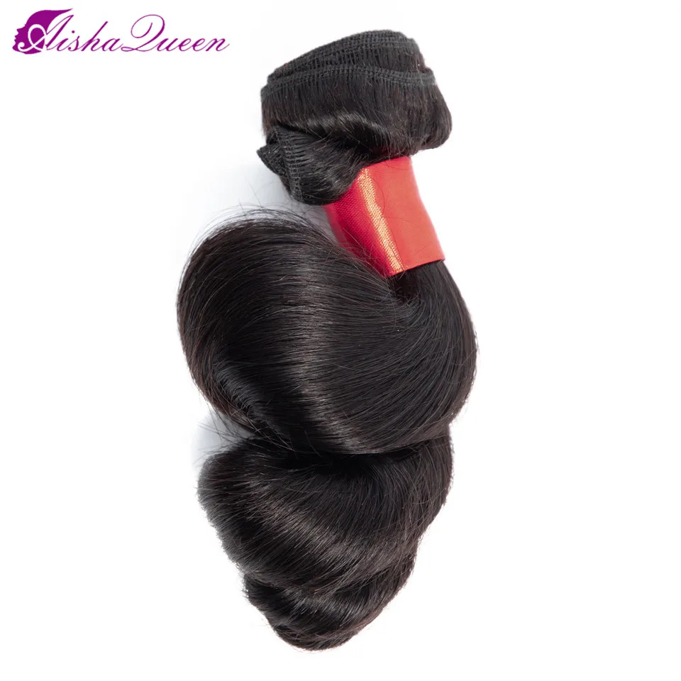 Aisha Queen Malaysian Loose Wave Human Hair Weave Bundles 4Pcs Natural Color 8-26Inch Non Remy Hair Can Be Straightened and Dyed Aisha Queen Malaysian Loose Wave Human Hair Weave Bundles 4Pcs Natural Color 8-26Inch Non Remy Hair Can Be Straightened and Dyed