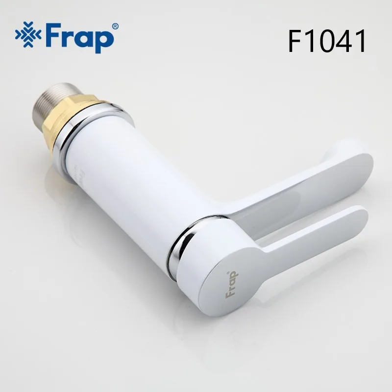 FRAP new arrive Fashion Style Home Multi-color Bath Basin Faucet Cold and Hot Water Taps black White bathroom mixer f1041/42/43 FRAP new arrive Fashion Style Home Multi-color Bath Basin Faucet Cold and Hot Water Taps black White bathroom mixer f1041/42/43