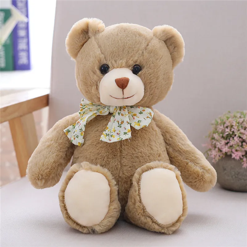 1pc Teddy Bear Stuffed Plush Toy Cute Puppy Dog Cat Soft Doll with