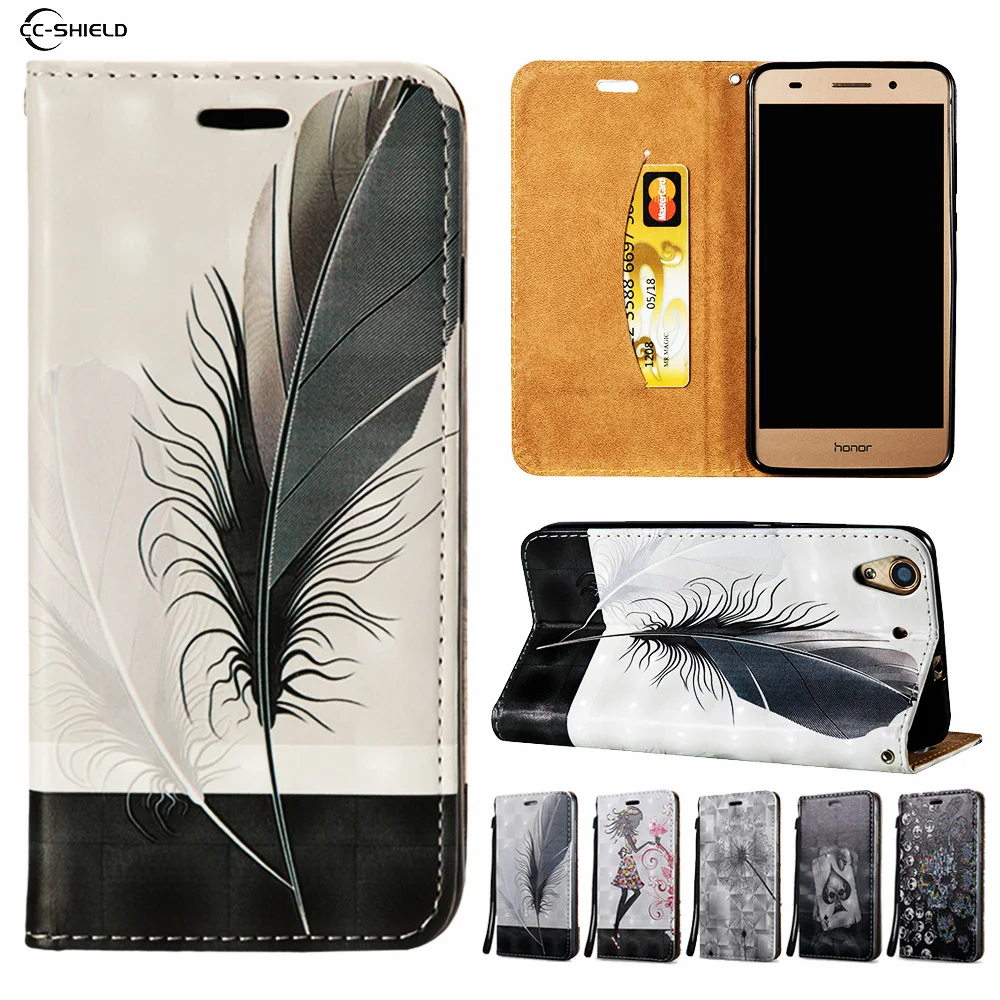Filp Case for Huawei Y6ii CAM-L32 CAM-L21 Wallet Leather Case Stand Card Hold Phone Cover for Huawei Y6 ii CAM-L23 CAM-L03 Capa