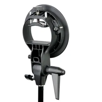 

PRO Godox S-Type Bracket Bowens S Mount Holder for Speedlite Flash Snoot Softbox Beauty Dish Honeycomb