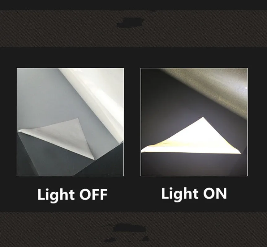 

HOHOFILM 50cmx50cm Reflective Heat Transfer Vinyl Safety/Reflective Heat press T-shirt Vinyl 20''x20''