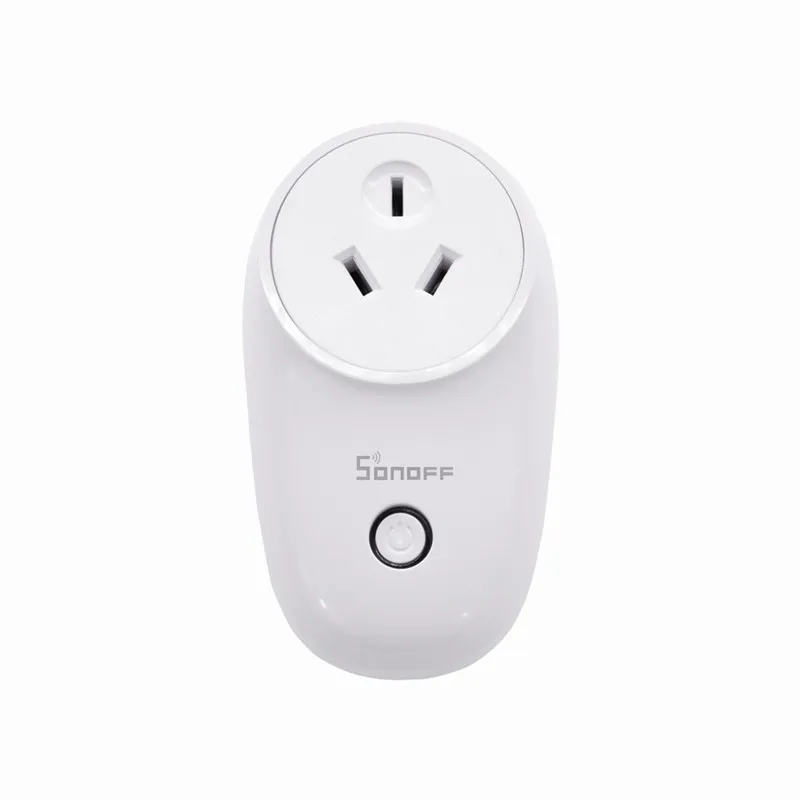 Sonoff S26 AU plug Высокое качество интеллектуальный выключатель света Sonoff S26 Энергосбережение Wi-Fi Смарт-розетка электрические WiFi умные розетки Smart Plug в для дома - Цвет: Sonoff S26 AU plug