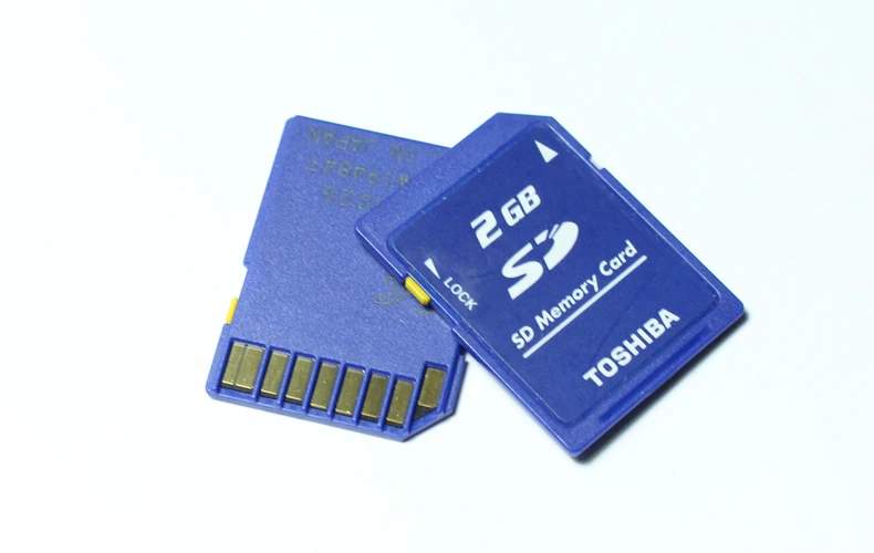 Оригинальная Toshiba sd-карта 2 Гб класс 2 SD 2G карта памяти безопасная SD карта памяти для цифровых камер