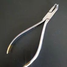 Зубные кронштейн удаление плоскогубцы голову прямо ортодонтические скобы щипцы для удаления зуб тип импортированного нержавеющая сталь