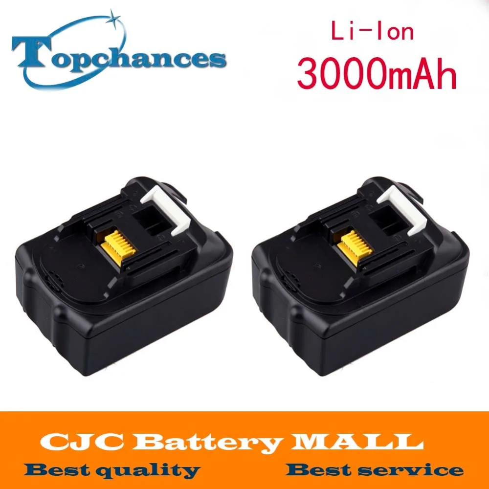 

Free shipping 2 pieces18V 3Ah battery for Makita bl 1830 BML185 LXT600 LXT402 BHP451