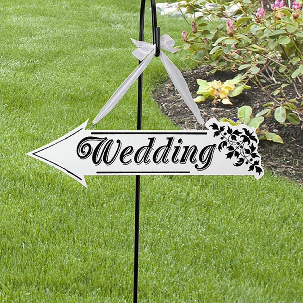 

Wedding Sign White Wooden Wedding Direction Arrow Sign Wedding Ceremony Reception Decor Arrow Shaped Hanging Decoration