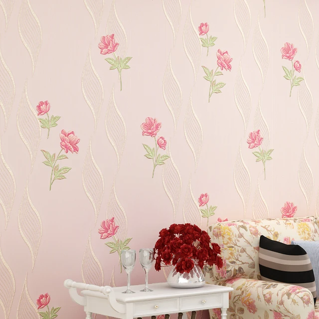 Beibehang Warme woonkamer slaapkamer vol vliesbehang fijne drie ... Beibehang Warme woonkamer slaapkamer vol vliesbehang fijne drie ...