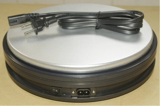 

25 cm photography with electric rotating electric rotary table 3D rotation stage model rotary table itself 220 v